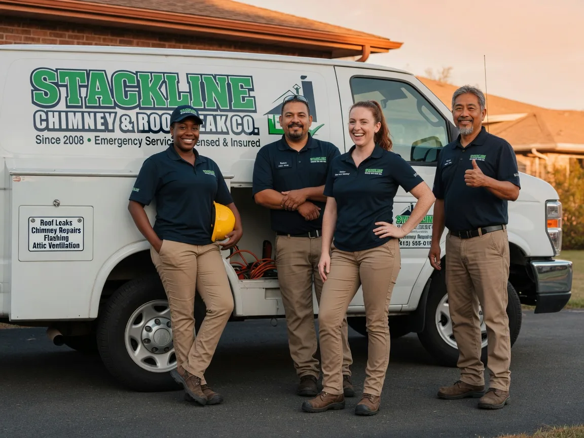 Chimney flashing repair company in Afton, MI